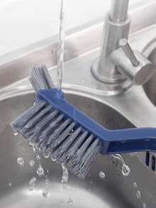 1 bàn chải vệ sinh khe hở đa năng, lông cứng, tay cầm treo, độ cứng trung bình, lý tưởng để vệ sinh nhà bếp, bệ cửa sổ, vết nứt sàn, phòng tắm, bồn cầu, bồn tắm và vòi hoa sen - Nhiều màu - Xem 9