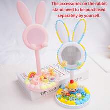 2026新款卡通兔子手机支架，桌面可调节伸缩平板电脑支架 - 彩色 - 查看 4