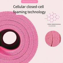 10MM Thick EVA Yoga Mats Anti-Slip Sport Fitness Mat Blanket For Exercise Yoga Pilate Gymnastics Mat Fitness Equipment Floor Work - Z007-1藍色(10MM) - 查看 9