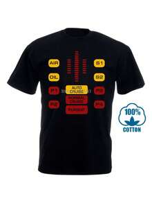 Kitt Knight Rider T-Shirt TV Hasselhoff Eighties 80s Funny Quote Geek Cars Kit - 黑色 - 查看 6
