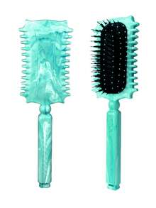 Hair brushes-EU+UK 2026 闪光猪鬃卷发梳，适合卷发，打造专属女士卷发造型 - 彩色 - 查看 14