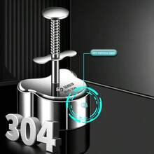 304 Stainless Steel Sushi & Vegetable Roll Mold, Mold For Making Sushi, Pressed Rice, Meat Pies, Fruits, Watermelon And Other Edible Shapes - Multicolor - View 11