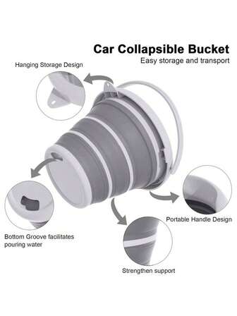 Space-Saving Ultra-Thin Foldable Laundry Basket With Dual Comfort Handles - Portable Pop-Up Storage Solution, Black & White, Ideal For Home & Commercial Use, Chemical-Free