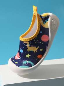 一双新款卡通儿童夏季水鞋，防滑防撞，沙滩河边划水鞋 - 藍色 - 查看 6