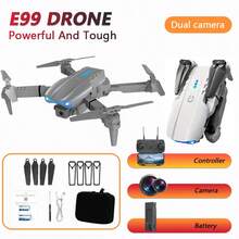 E99 Pro Drone With Screen, Dual 4K HD Cameras, Entry-Level Drone, Headless Mode, Brushless Motor& Obstacle Avoidance, One-Click Taking-Off And Landing, RGB Night Flight LED Lights, Easy To Operate, Best For Beginners, 360° Stunting, Altitude Holding, Real-Time Version Transimission, Perfect For Sceneries Recording, Daily Recording, Best Gift For Birthday, Holiday, Indoor&Outdoor Use, Beginner Drone - 黑色 - 查看 12