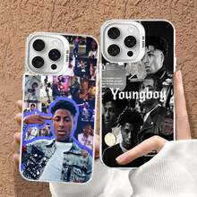 YoungBoy Never Broken Again Phone Case Covercompatible With  16 15 14 13 12 11 Pro Max X XR XSMAX Matte Shockproof Back Cover,Covercompatible With  17 Case,  17 Pro Case,  17 Pro Max Case - Z6 - View 3