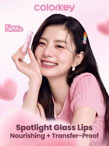 COLORKEY Moisturizing Lip Gloss, High-Gloss Mirror Finish, Plumping Nourishing Lip Oil, Non-Sticky Long-Lasting Formula, Repairs Lip Lines, Lip Essence Nourishment, Creates Refined Lip Makeup, Lipstick Lip Cosmetics Lip Plumper Lip Combo Brand Beauty Makeup Face Paint Cosmetic For Women Girls Perfect For Spring Summer Ideal For Y2K Fancy Fashion Suitable For 90s Makeup Birthday Mother'S Day Gift Rave Party Ready Best Color - C12 Lced Tea Brown - View 6