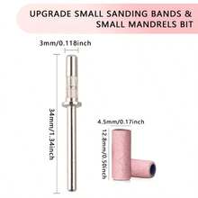 The 200pcs Ultra-Fine Sanding Ring Comes With 2 Sanding Shafts. It Is Used For Nail Sanding, Dead Skin Cleaning, Nail Surface Removal, And Nail Glue And Jewelry Removal. It Is For Single Use Only, Clean And Hygienic. It Is Suitable For Nail Salons And Nail Salons To Use When Removing Nails And Sanding Dead Skin For Customers. It Is The Best Nail Tool For Diy Nail Art