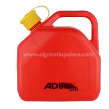 BIDÓN PARA GASOLINA 5 L ADIR 15714 • CON BOQUILLA ANTIDERRAME • RESISTENTE - Rojo - Ver 1