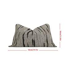 1pc Luxury Cushion Cover With Unique Black & Gold Design For Living Room Sofa Decoration