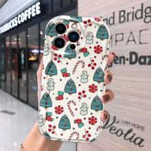 Una colección de diseños con temas navideños que SE adapta perfectamente a una amplia gama de modelos de  de apple, incluyendo 12, 11, XS, XR, X, 8, 7, SE, Plus, Mini, Pro y Max. Esta funda de teléfono de aceite de onda suave a prueba de golpes es un excelente regalo. - Mezcla de colores 2 - Ver 10