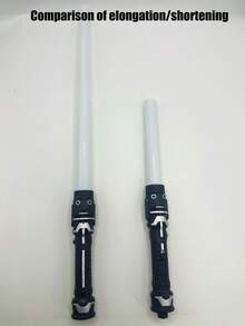 1 pieza/Set Espada láser extensible, juguete antiestrés con palo luminoso, con iluminación aleatoria (baterías no incluidas), algunos colores de piezas aleatorios, espada, juego, decoración navideña, juguete interactivo para niños, regalo de fiesta, regalo de cumpleaños - Multicolor - Ver 8