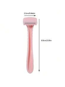 1/3/9/15 PCS Mini Manual Shaver, Manual Hair Removal, Dry And Wet Dual-Purpose, Painless Hair Remover, Bikini, Leg, Armpit, Face And Body Hair Remover, Multi-Functional Exfoliation Tool, Portable, Hair Removal Tool, Beauty Tool - Multicolor - View 8