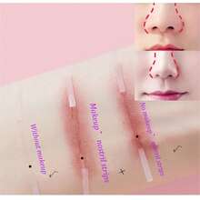 Set de 30 piezas de tiras conformadoras de nariz 4D, pegatinas para minimizar las alas de la nariz, cintas de entrenamiento facial, herramientas de maquillaje diario, adhesivo invisible y natural, adecuado para look sin maquillaje, maquillaje pesado, cosplay, excelente para regalos de Navidad