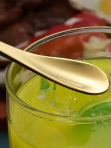 Stainless Steel Mixing Spoon - Premium Quality For Your Mixing Needs! Durable & Rust - Resistant, This Spoon Is Perfect For Kitchen, Bar, Or Cocktail Mixing. Ensures Comfortable Grip. Ideal For Stirring, Blending, And Serving