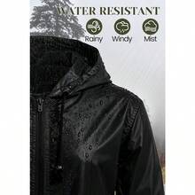 Plus Size Rain Jackets For Women Raincoats For Women With Hood Packable Rain Coats Lightweight Outdoor Windbreaker - A03 海軍藍+XXL - 查看 3