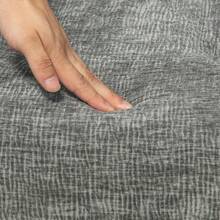 HOMCOM Swivel Armchair With Armrests, Wool And Linen Look, Modern Button-Tufted Upholstered Chair, Steel Legs, For Living Room, Bedroom, Dark Gray On Site - 1 - View 8