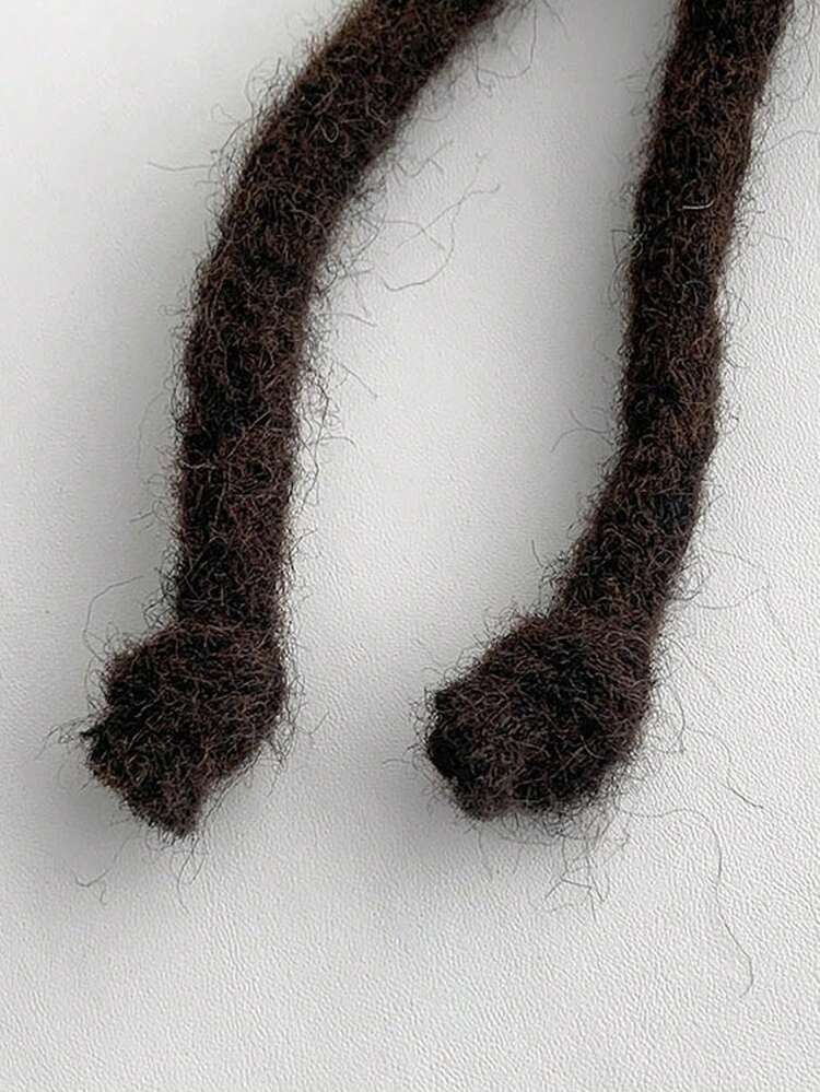 1件装撞色条纹针织抓绒耳罩头带，女士款，保暖防风耳罩，秋冬季白色耳罩 - 彩色 - 查看 5