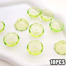 beadia 10pcs 22mm Acrylic Transparent Bell Caps, Jellyfish Bell Covers, DIY Keychain, Pendant, Phone Strap Accessories, Multi-Color Options, Suitable For DIY Wind Chimes, Car & Home Decor Crafts, Bead Caps, DIY Jewelry Making Materials And Craft Supplies - Wind Chime Cover - View 7