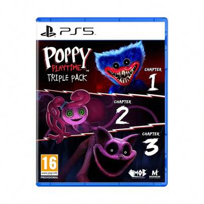  Poppy Playtime Triple Pack Juego Fisico para Consola Sony PlayStation 5 PS5