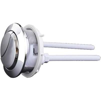 Botón doble para depósito de agua de inodoro,Botón de Inodoro Botón de Tanque, 58mm,para inodoro,accesorios para depósito de agua para baño,accesorios de inodoro (ABS)
