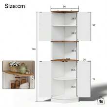 Storage Cabinets - White - View 6