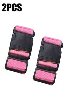 1pc Adjustable Multi-Purpose Luggage Strap, Vibrant One-Piece Luggage Belt Without Lock, Outdoor Travel Binding Straps, Easy-To-Use PP Buckle, Convenient Storage And Carry, Suitable For Carefree Travel And Anti-Theft, Can Be Used For Luggage, Tents, Moisture Proof Mats, Backpacks, Travel Gear, Quilts, Yoga Mats, Waist Belts, Slimming Waist Belts, Household Binding, Etc. Bag For School School Accessories School Stuff - Multicolor - View 38