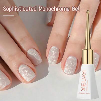  XEIJAYI 1 lọ sơn móng tay dạng gel 10ml, bán vĩnh viễn & ngâm, dụng cụ trang trí đèn LED dùng tại nhà & tiệm làm móng, quà tặng cho phụ nữ khi làm tại tiệm
