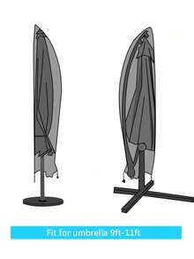 Thickened Patio Umbrella Cover, Waterproof Outdoor UV Protection Umbrella Cover