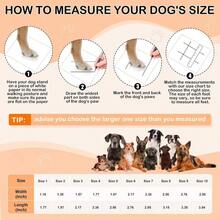 Dog Shoes Hot Pavement, Non - Slip Waterproof Breathable Easy To Clean Put On And Take Off Dog Boots, Paw Protector Hot Summer Roads Winter Snow Black, Size 9: 2.76 Inchx3.35 InchL* - 黑色 + 9 號:(2.76"x3.35")(寬*長) - 查看 9