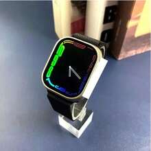 Reloj inteligente s9ultra 3 Correa Bluetooth llamada frecuencia cardíaca carga inalámbrica smartwatch - Negro - Ver 2