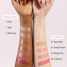 hince True Dimension Radiance Balm LIGHT 10g - Highlighter For Korean Glass Skin, Blush For Cheeks, Cream Blush, Contour Stick, Natural Glowy Look, Clean Makeup For Radiant Complexion - Light - 查看 6