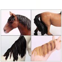 Classic American Clydesdale Horse Movable Model - Mustang Ranch Animal, Cognitive Desktop Decor, Gift Decor, Realistic Wild Animal, Gift Horse, Commemorative Gift, Home Desktop Decor