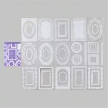 30 Sheets/Pack Retro Art Basics Versatile Lace Borders Scenery Scrapbook Supplies PET Waterproof Stickers Small Fresh Flowers Plants Little Bear Love Diary Bookkeeping Materials Decoration Collage Cute Stickers For School Stationery Supplies - Multicolor - View 14