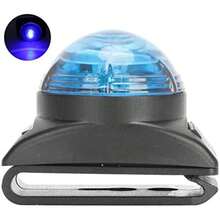 Luz para Mascotas, Luz Colgante Antipérdida, Impermeable, Luminosa, Noche Brillante, Colgante para Mascotas, Lámpara de  para Perros, Collares con Clip para Perros(azul)(default) - Multicolor - Ver 6