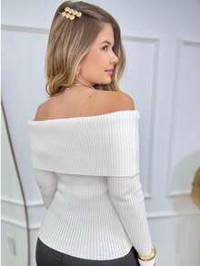 Women Sweaters - White - View 3