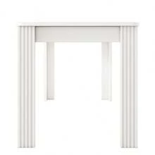 Home Office Desks - White + Particle Board - View 2