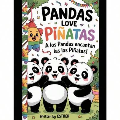 A Los Pandas Encantan Las Las Pinatas Pandas Love Pinatas: Una Bilinge De Diversin,  Y Sorpresas