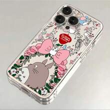 Cute Cartoon Phone S25 S24 S23 S22 S21 S20 FE Note20 Note10 Plus Ultra Lite 5G Soft TPU--Totoros Cover.Accessories. - T-TM241014J3 - 查看 3