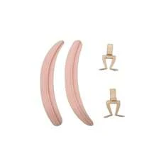 1 Set Of 4pcs Eyelash Separators, For Eyelash Extensions, Eyelash Transplant, Silicone Pad, Reusable, Suitable For Beginners And Professional Salon Makeup Artists (9 Colors) - Multicolor - View 14