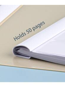 5pcs A4 Rotating Ring Binder Folders - Lockable Document Bags, Ideal For Students And Office, Perfect For Organizing Files, Reports, Resumes And Project Materials