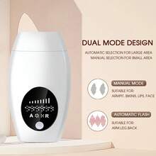 1pc IPL Laser Epilator 600,000 Flashes Pulses Light 8 Levels Laser Hair Removal Big Wavelength Scope Professional Epilator For Women Body Bikinis Pubic Shavers Depilator Home Use Devices Remover - EU C Type Plug(220-240V) - View 6