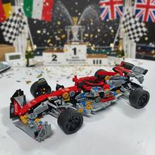 1900+Nuevos juguetes de carreras, bloques de construcción de carreras de ciudad de alta tecnología, material ABS y diseño exquisito, que muestran tus habilidades de carreras, perfectos para mejorar la habilidad manual y la creatividad - Multicolor - Ver 3