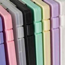 Multi-Purpose File Storage Box & Desk Organizer | Adjustable Divider Expanding Folder Organizer For Filing Cabinet & Home Office | Stackable Document Box For Letter, A4 Files | Easy Assembly - Màu tím - Xem 11