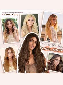 20PCS/50G Par Pack Of Adhesive Hair Extensions Premium Hair 100% Natural Remy Hair, 35 To 61 Cm, Nature Black, Hair Extensions Humains Haut De Gamme Conçues Pour Les Femmes à Usage Quotidien, Extensions à Bande Adhésive, Pose Rapide, Discrète Et Durable, Extensions Adhesives Ideals For A Rajout De Cheveux Immédiat, Pose Sans Chaleur Et Respectent La Fiber Capillaire - S18/613 - Xem 7