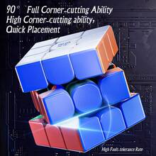 WRM V9 3D Magnetic Levitation Magic Cube, A High-Tolerance, High-Fault-Tolerance, Competition-Grade, Stress-Relieving Puzzle Toy, A Christmas, Halloween, Or Birthday Gift. - 彩色 - 查看 4
