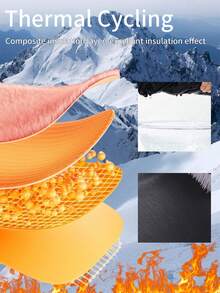 1pc Women's Thermal Lined Thermal Leggings - Soft & Skin-Friendly, Warm, Elastic & Comfortable, Suitable For Layering In Autumn/Winter, Warming - Black - View 4