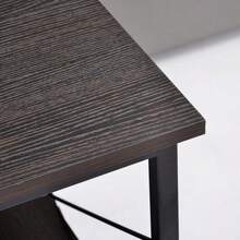 Outdoor Table - Right Shelf Dark Brown + Particle Board1 - View 4