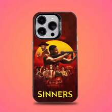 Funda de teléfono S-Sinners Movie S-Stack para 17,16,15,14,13,12,11,Pro,Max,Plus,E, cubierta negra de TPU - Z5 - Ver 6