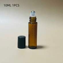 精油瓶套装：1/2/6 件装琥珀色滚珠滴管瓶 - 您的 DIY 入门套装，带电子秤，方便调配完美精油，便于携带